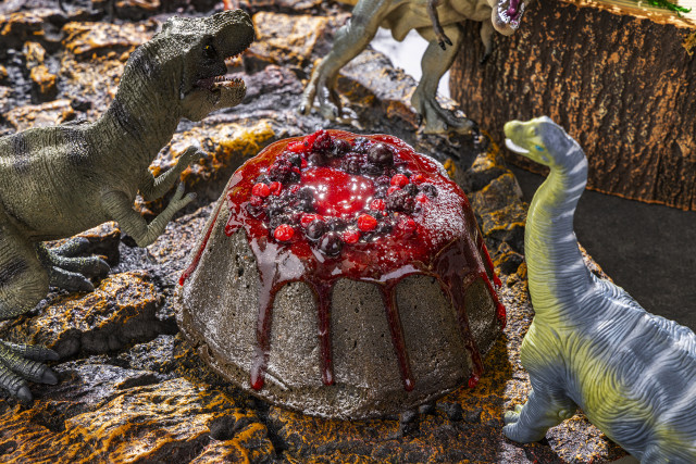 火山ケーキ